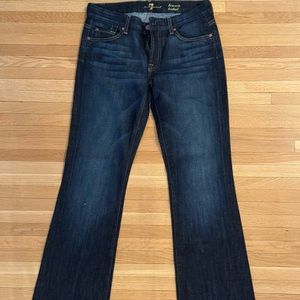 7 for all mankind kimmie bootcut jeans size 29